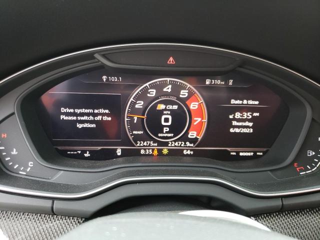 WA1C4AFY5J2202739 - 2018 AUDI SQ5 PRESTIGE WHITE photo 9