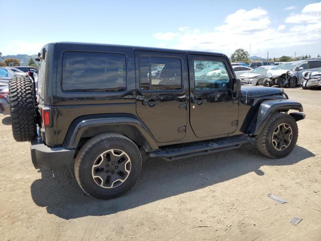 1C4HJWEG7DL600057 - 2013 JEEP SAHARA SAHARA BLACK photo 3