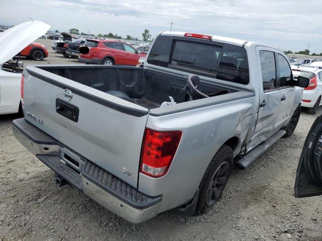 1N6AA0ED9DN305984 - 2013 NISSAN TITAN S SILVER photo 3