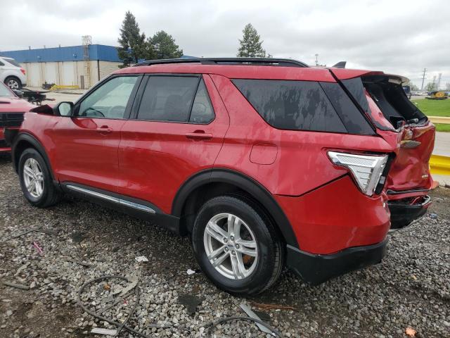1FMSK8DH9NGC04565 - 2022 FORD EXPLORER XLT Czerwony zdjęcie 2