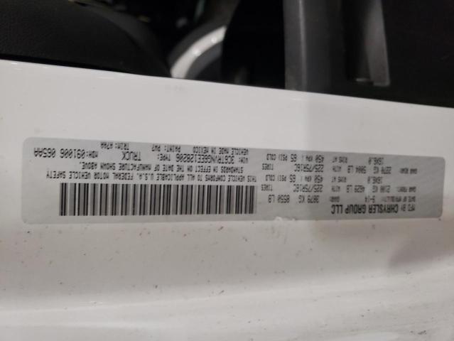 3C6TRVNG6EE128206 - 2014 RAM PROMASTER 1500 STANDARD WHITE photo 13