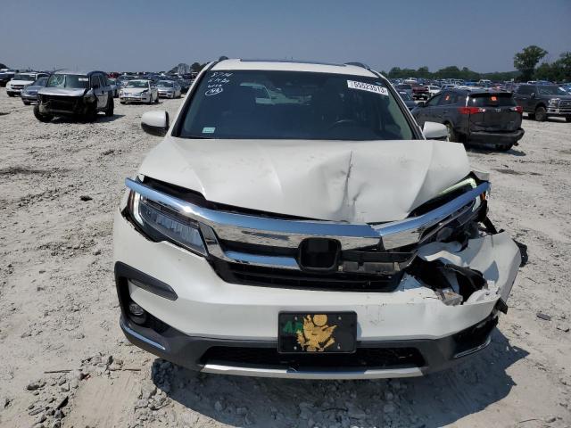 5FNYF5H62KB005714 - 2019 HONDA PILOT TOURING WHITE photo 5