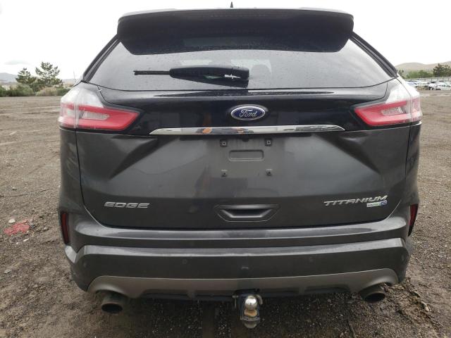 2FMPK4K96KBC63716 - 2019 FORD EDGE TITANIUM GRAY photo 6