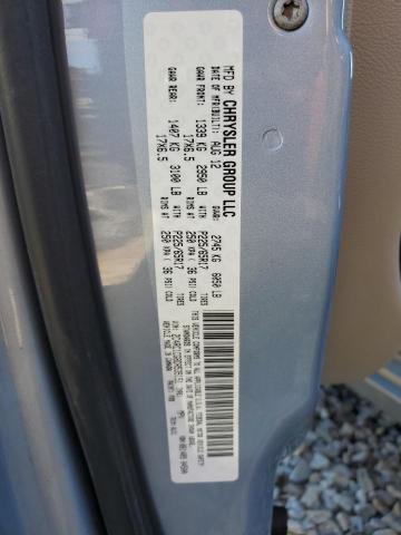 2C4RC1CG8DR535151 - 2013 CHRYSLER TOWN & COU TOURING L BLUE photo 14