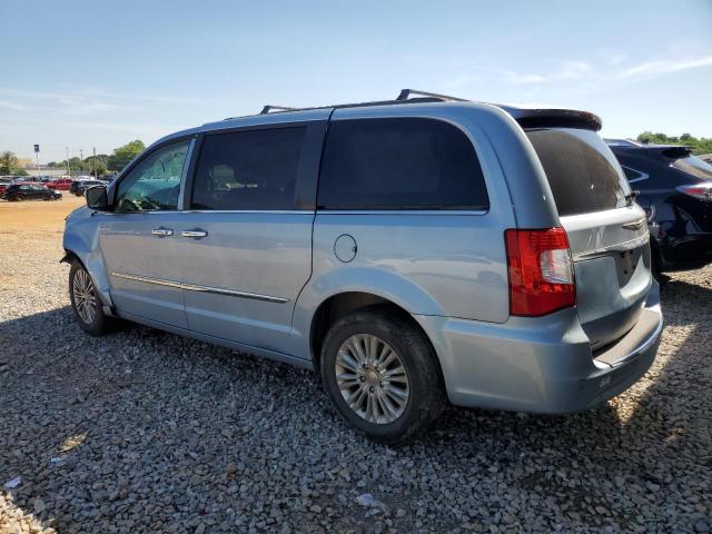 2C4RC1CG8DR535151 - 2013 CHRYSLER TOWN & COU TOURING L BLUE photo 2
