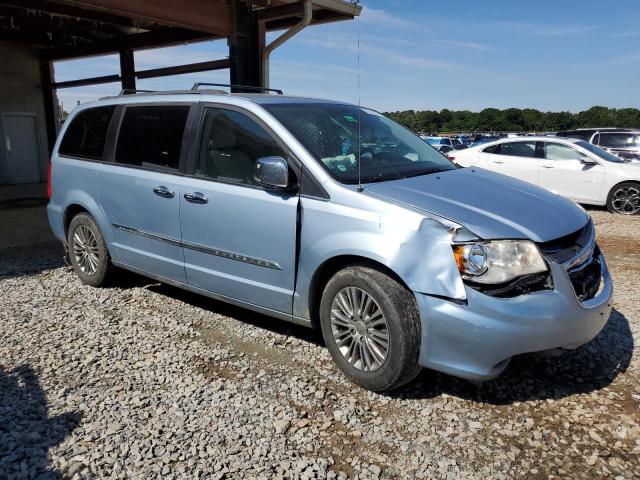 2C4RC1CG8DR535151 - 2013 CHRYSLER TOWN & COU TOURING L BLUE photo 4