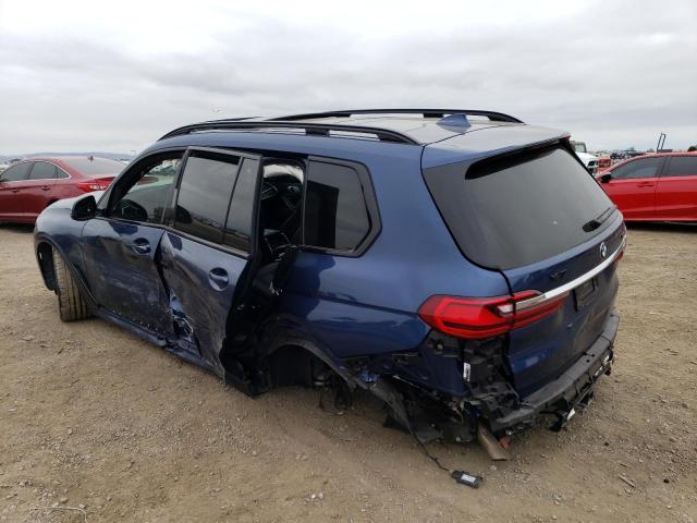 5UXCW2C5XKL085279 - 2019 BMW X7 XDRIVE40I BLUE photo 2