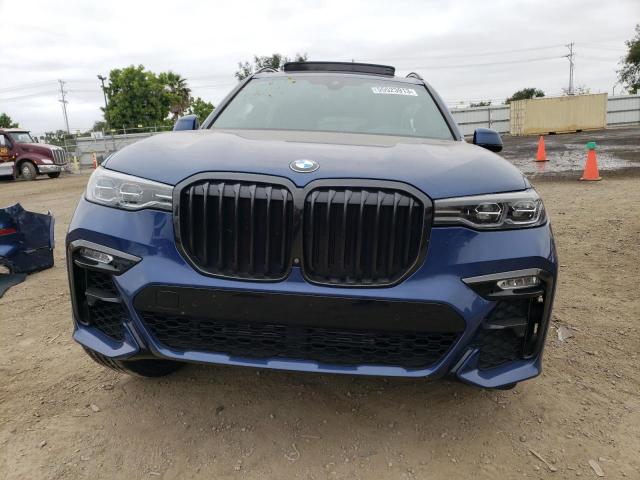 5UXCW2C5XKL085279 - 2019 BMW X7 XDRIVE40I BLUE photo 5