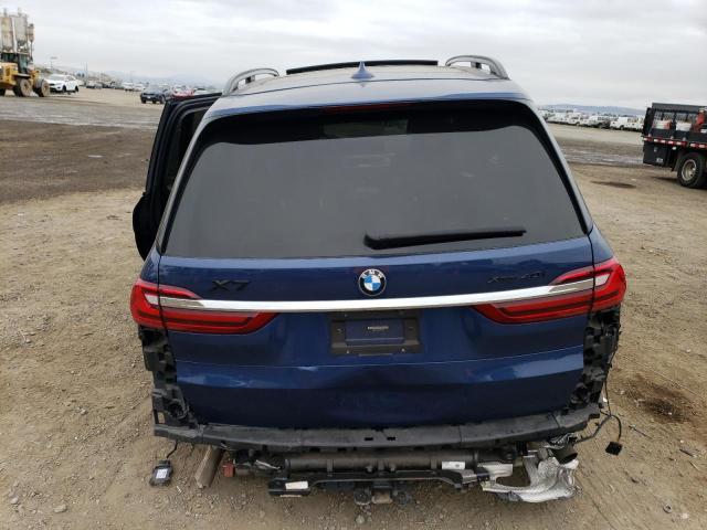 5UXCW2C5XKL085279 - 2019 BMW X7 XDRIVE40I BLUE photo 6
