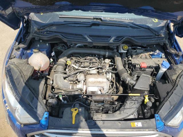 MAJ3P1TE2JC200678 - 2018 FORD ECOSPORT SE Niebieski zdjęcie 11