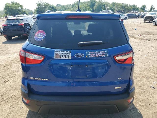 MAJ3P1TE2JC200678 - 2018 FORD ECOSPORT SE Niebieski zdjęcie 6