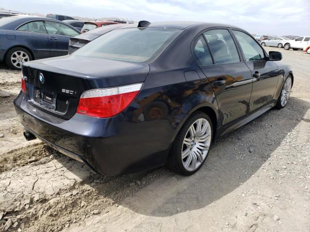 WBANW53578CT52542 - 2008 BMW 550 I BLUE photo 3