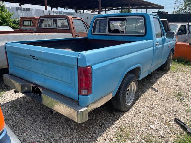 1FTCF1031CPA32012 - 1982 FORD F100 BLUE photo 4
