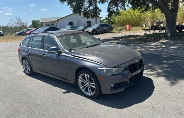 WBA8K3C38HA022948 - 2017 BMW 330 XI Сірий фото 1