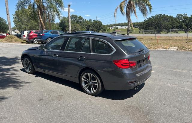 WBA8K3C38HA022948 - 2017 BMW 330 XI Сірий фото 3