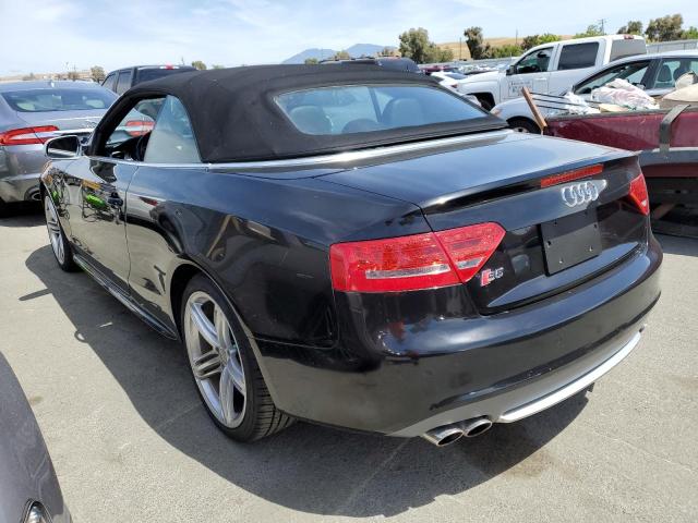 WAUVGAFH9AN025484 - 2010 AUDI S5 PRESTIGE BLACK photo 2