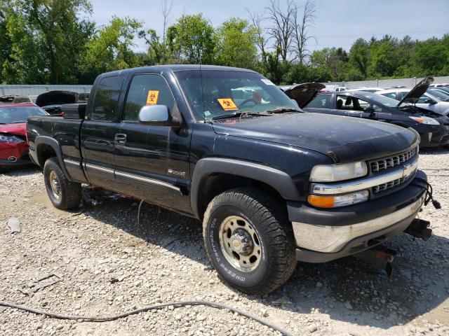 1GCGK29U12Z226539 - 2002 CHEVROLET SILVERADO K2500 BLACK photo 4