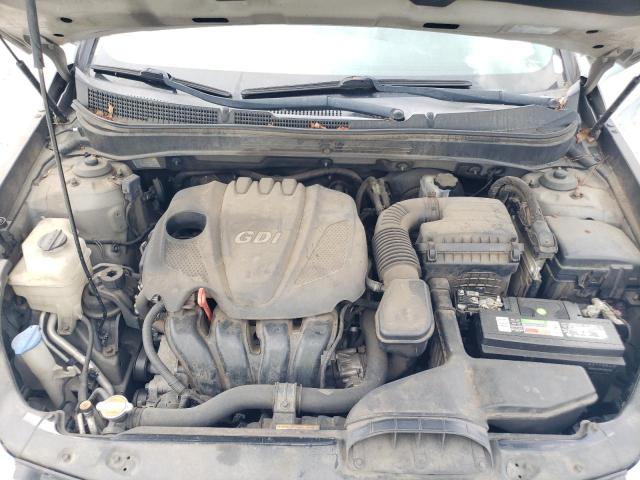 5NPEC4AC3BH016664 - 2011 HYUNDAI SONATA SE SILVER photo 11