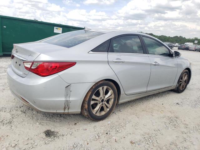 5NPEC4AC3BH016664 - 2011 HYUNDAI SONATA SE SILVER photo 3
