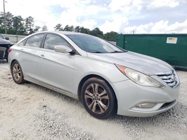 5NPEC4AC3BH016664 - 2011 HYUNDAI SONATA SE SILVER photo 4