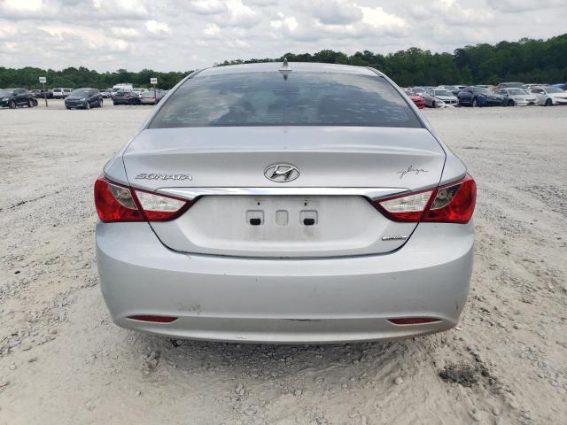 5NPEC4AC3BH016664 - 2011 HYUNDAI SONATA SE SILVER photo 6