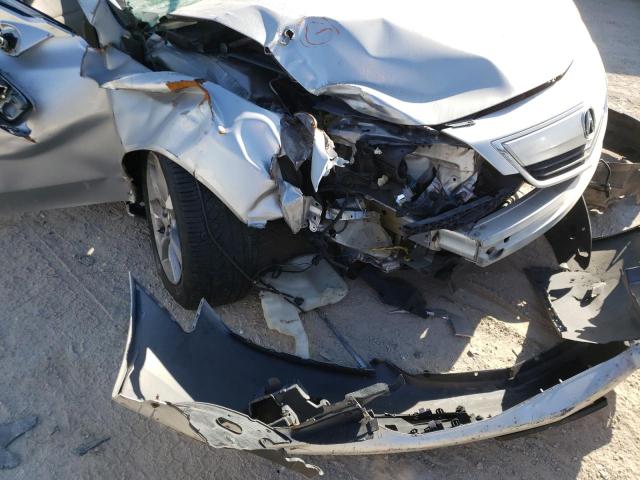19UUA8F59DA008793 - 2013 ACURA TL TECH SILVER photo 9