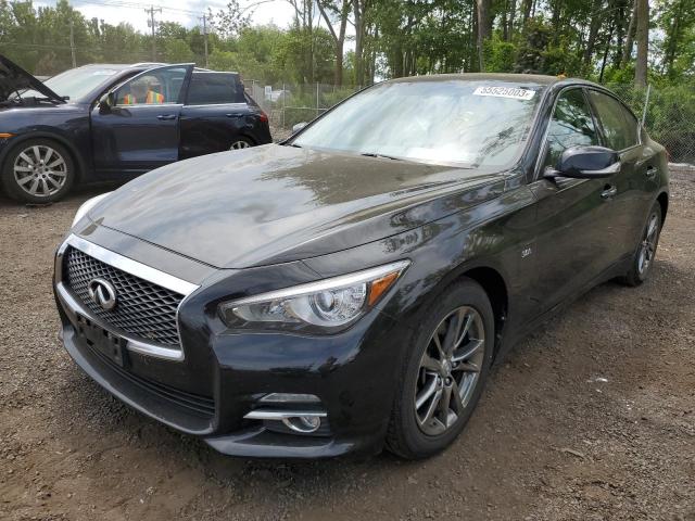 JN1EV7AR0HM841689 - 2017 INFINITI Q50 PREMIUM BLACK photo 1