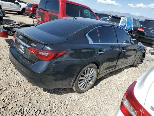 JN1EV7AP7KM519086 - 2019 INFINITI Q50 LUXE BLACK photo 3