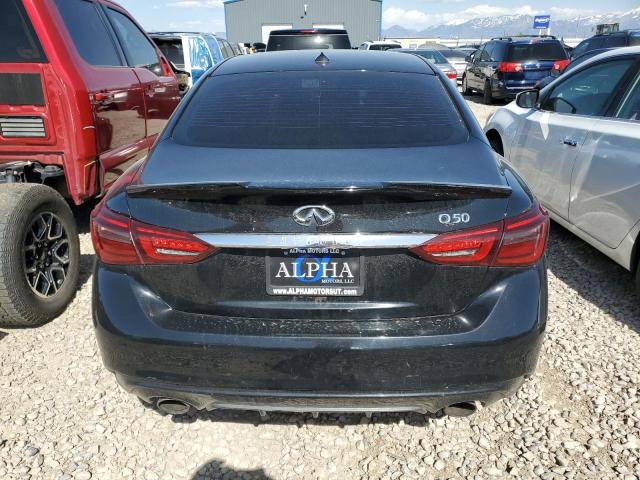 JN1EV7AP7KM519086 - 2019 INFINITI Q50 LUXE BLACK photo 6