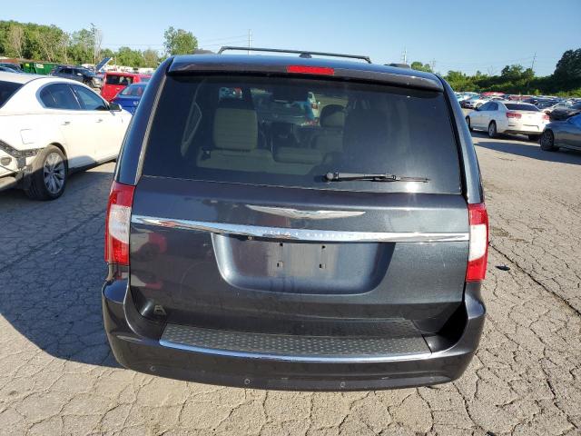 2C4RC1CG5ER232023 - 2014 CHRYSLER TOWN & COU TOURING L BLUE photo 6