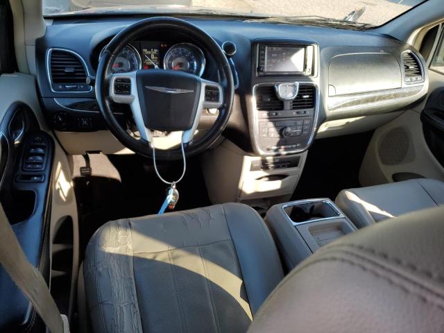 2C4RC1CG5ER232023 - 2014 CHRYSLER TOWN & COU TOURING L BLUE photo 8