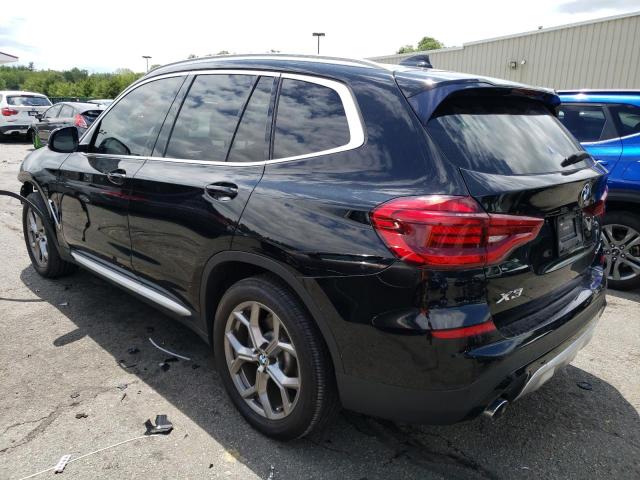 5UXTY5C00L9B33891 - 2020 BMW X3 XDRIVE30I BLACK photo 2