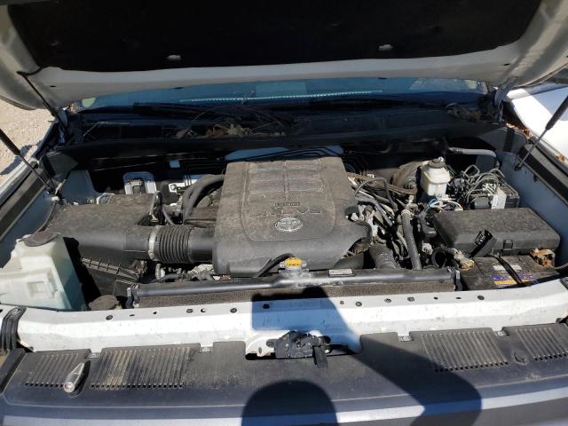 5TFRM5F12FX092284 - 2015 TOYOTA TUNDRA DOUBLE CAB SR/SR5 WHITE photo 11