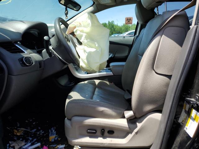 2FMDK3JC5EBA33163 - 2014 FORD EDGE SEL BLACK photo 7