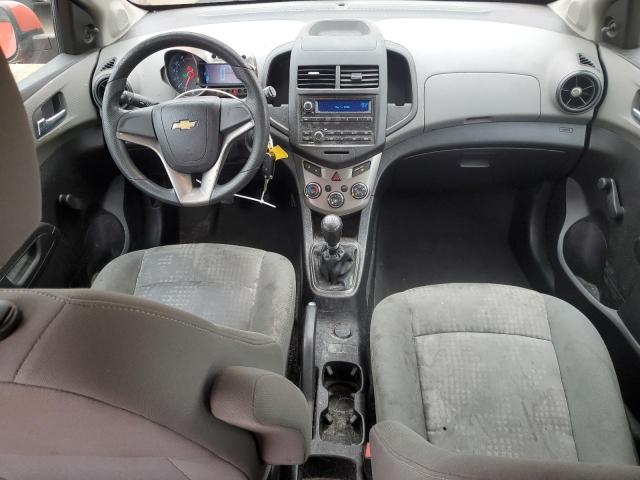 1G1JB6SH8C4108926 - 2012 CHEVROLET SONIC LS ნარინჯისფერი ფოტო 8