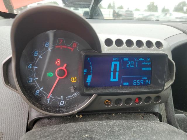 1G1JB6SH8C4108926 - 2012 CHEVROLET SONIC LS ნარინჯისფერი ფოტო 9