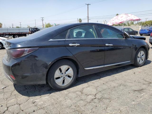 KMHEC4A47FA123377 - 2015 HYUNDAI SONATA HYBRID BLACK photo 3