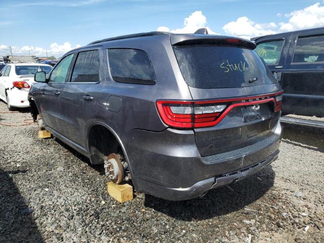 1C4RDJDG6JC317175 - 2018 DODGE DURANGO GT GRAY photo 3