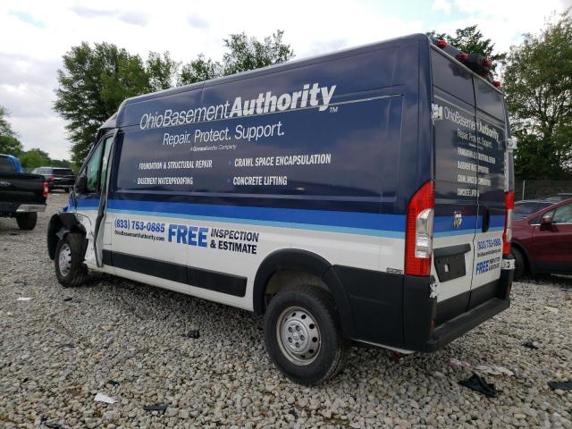 3C6LRVDG2NE102834 - 2022 RAM PROMASTER 2500 HIGH TWO TONE photo 2