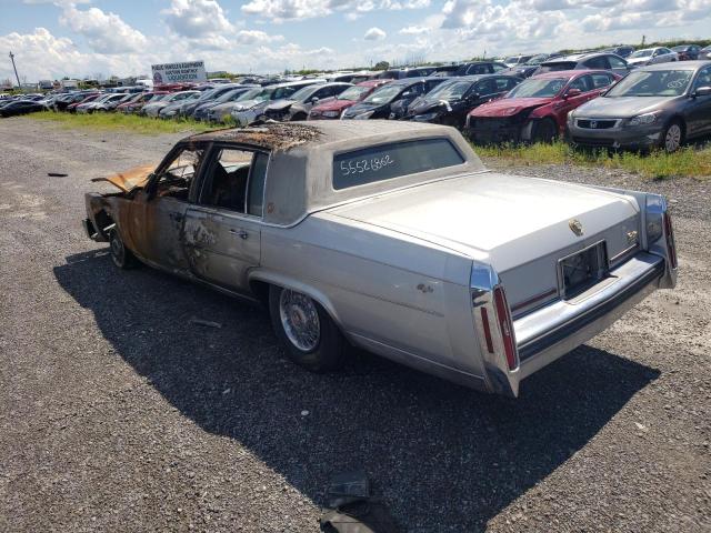 1G6DW51Y8J9718171 - 1988 CADILLAC BROUGHAM SILVER photo 3