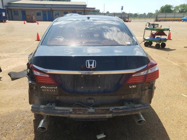 1HGCR3F80HA043648 - 2017 HONDA ACCORD EXL BLACK photo 6