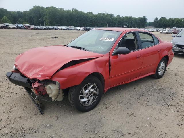 1G2NF52EX4M656803 - 2004 PONTIAC GRAND AM SE1 RED photo 1