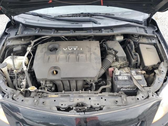 2T1BU40E19C155921 - 2009 TOYOTA COROLLA BASE BLACK photo 11