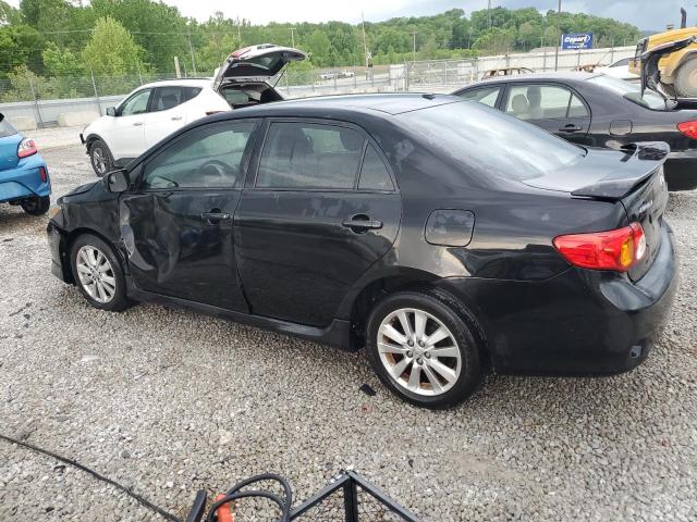 2T1BU40E19C155921 - 2009 TOYOTA COROLLA BASE BLACK photo 2