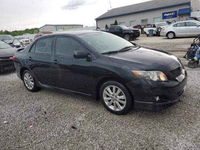 2T1BU40E19C155921 - 2009 TOYOTA COROLLA BASE BLACK photo 4