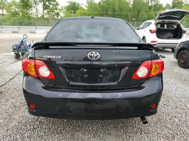 2T1BU40E19C155921 - 2009 TOYOTA COROLLA BASE BLACK photo 6