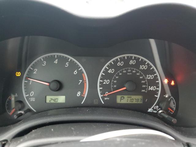 2T1BU40E19C155921 - 2009 TOYOTA COROLLA BASE BLACK photo 9