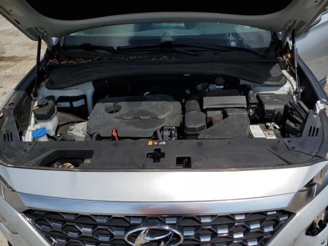 5NMS23AD0KH013744 - 2019 HYUNDAI SANTA FE SE SILVER photo 12