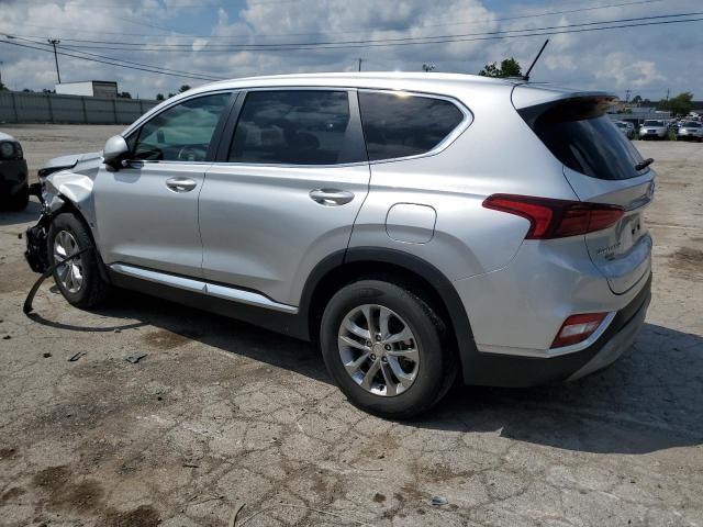 5NMS23AD0KH013744 - 2019 HYUNDAI SANTA FE SE SILVER photo 2