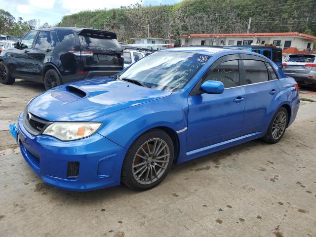 JF1GV7E64EG014672 - 2014 SUBARU IMPREZA WRX BLUE photo 1